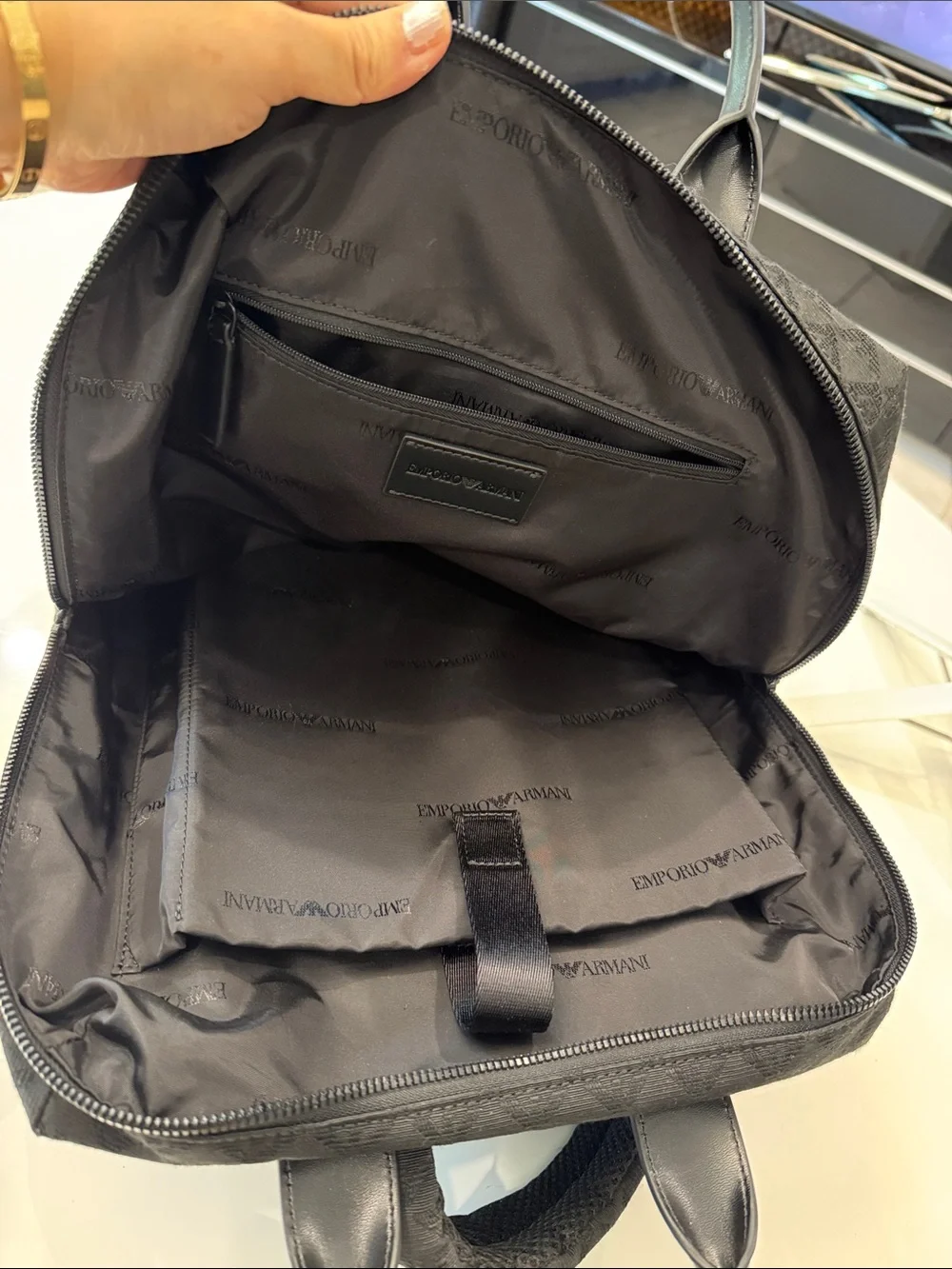 Emporio Armani sleek black